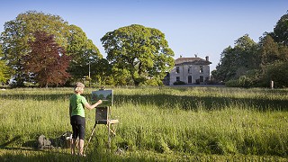 Artist Painting at Burtown